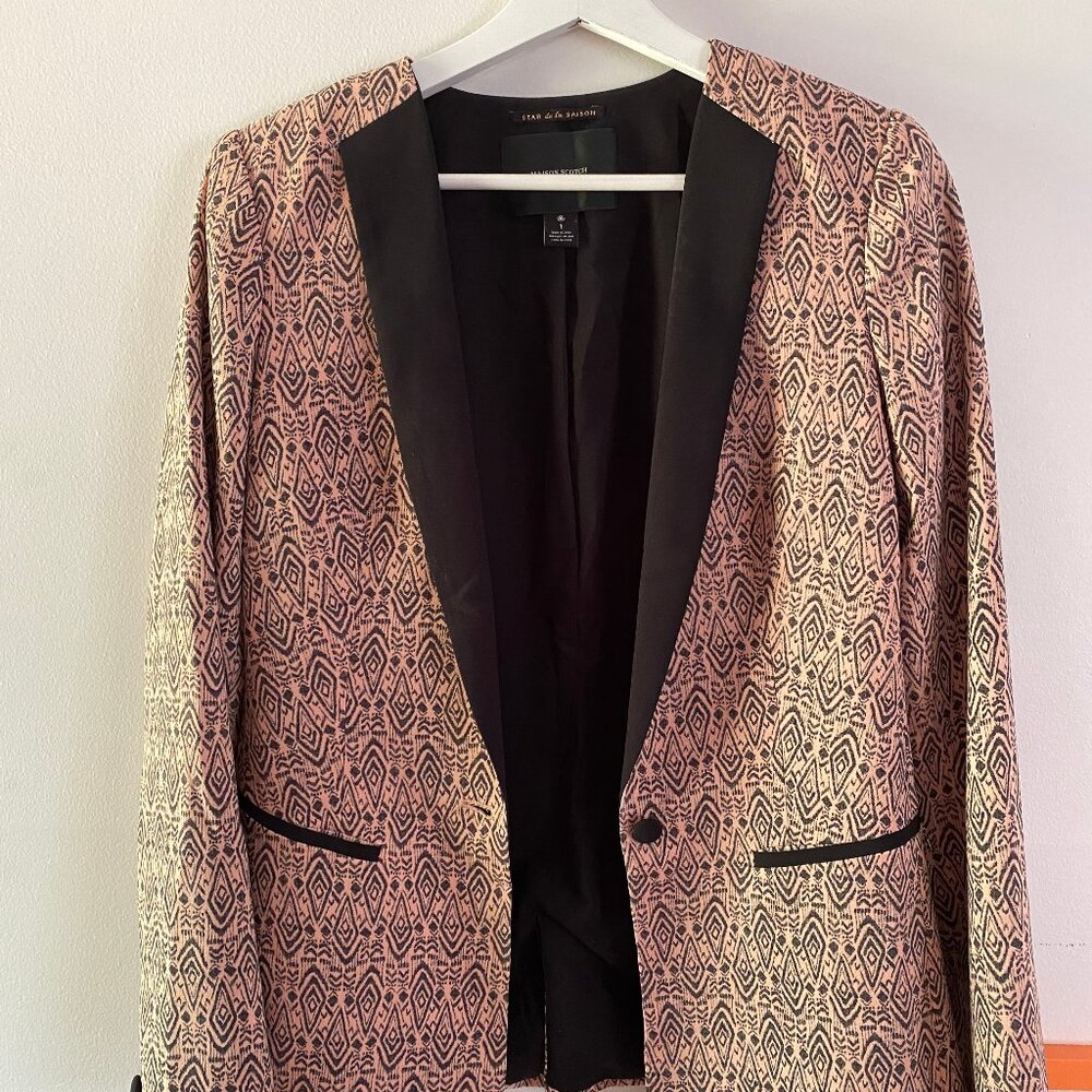 Maison Scotch Tuxedo Jacket, Size 1(US S).